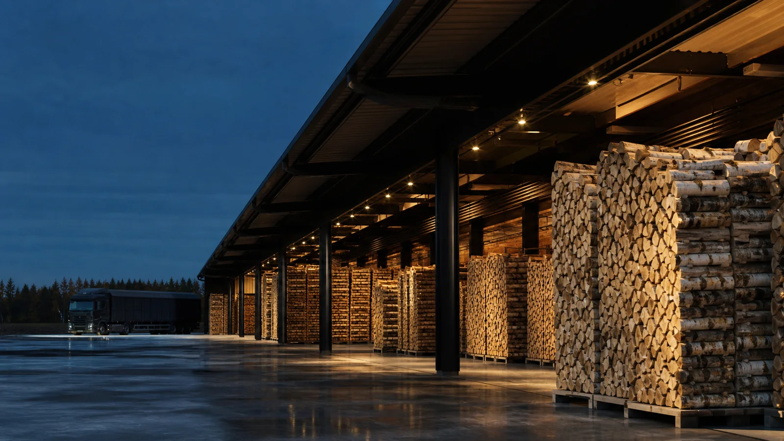 Премиальный склад дров для доставки в Балашихе